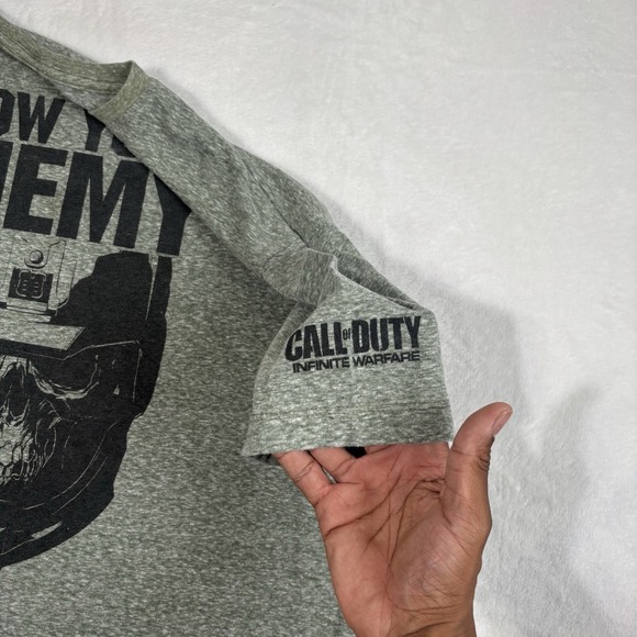 Call of Duty Infinite Warfare Know Your Enemy Green SS Graphic Shirt Men's XL - Picture 3 of 7